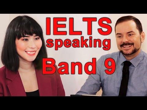 雅思口語 Band 9 如母語般英語答案（帶字幕 (IELTS Speaking Band 9 like Native English Answers with Subtitles)