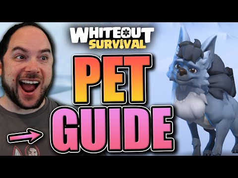 Your first pets [Cave Hyena, Arctic Wolf, and Musk Ox] Whiteout Survival Pet Guide