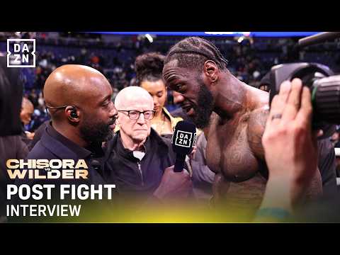 BOMB SQUADDD!! Deontay Wilder gets the job DONE! | Post Fight Interview