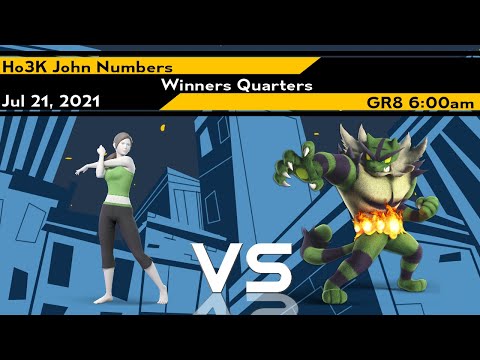 [Smash Ultimate] Xeno208 (W.Quarters) - Ho3K  John Numbers vs GR8  600am