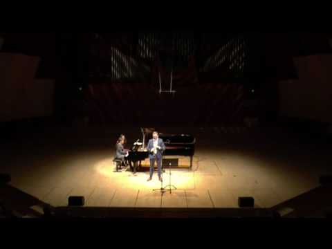 Schumann Romances for clarinet and piano, 3rd movement: Nicht schnell. Clarinet Søren-Filip Hansen