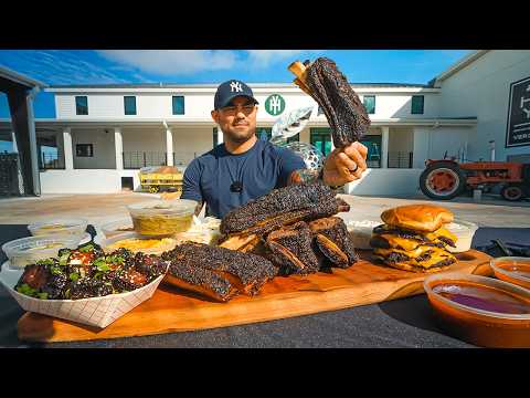 The BIGGEST Dinosaur Ribs I've Ever Seen! | $150 "Bovine Bonanza" BBQ Challenge!