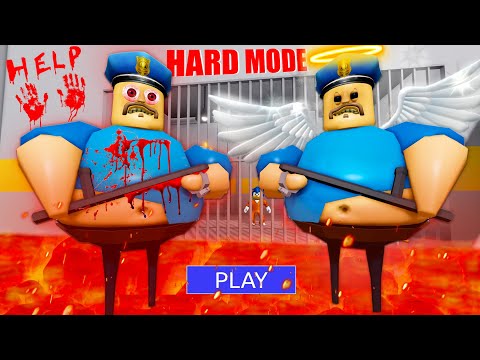 HARD MODE Roblox Barry's Prison Run Obby Walkthrough FULL GAME (#Roblox) #obby