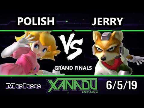 S@X 305 SSBM - Polish [L] (Peach) Vs. Jerry (Fox, Jigglypuff) - Smash Melee Grand Finals