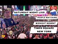 Saturday Night Live From Times Square New York September Midnight Moment