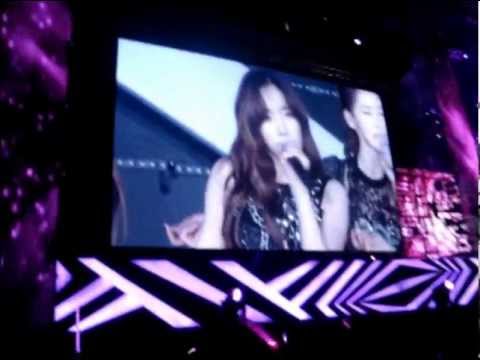 [Fancam] 120922 Tiffany Says "Indonesia! Put It Back On!" - @SM Town Live in Jakarta