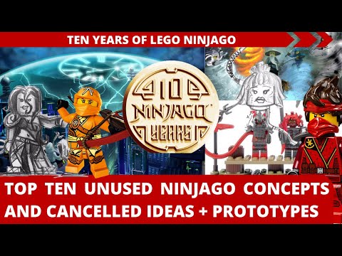 Top Ten Unused Ninjago Concepts and Cancelled Ideas+Prototypes: Ninjago's 10th Anniversary! (6/6)