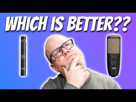 Pencil Mic Vs Large Capsule Condenser | AKG P170 Review