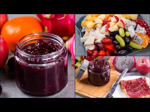 MIXED FRUIT JAM RECIPE | HOMEMADE JAM RECIPE | MIXED FRUIT JAM | FRUIT JAM RECIPE | N'Oven