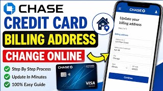 Chase credit card billing address change online | how to change Credit Card Billing Address 