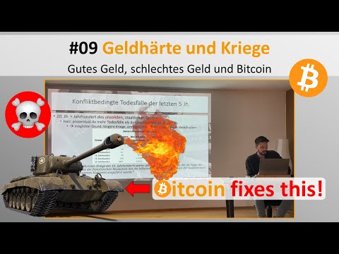 Live-Vortrag Geld/Bitcoin #09 - Auswirkungen der Geldhärte (Handel u. Kriege)