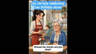 Waiter & Customer Conversation | Celebrating Her Birthday Alone | Restaurant English Practice