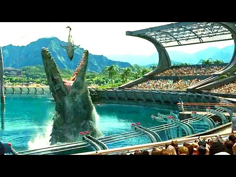 Cena Do Mosassauro | Jurassic World: O Mundo dos Dinossauros (2015) DUBLADO HD