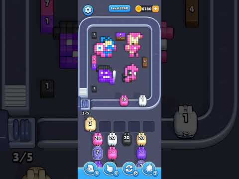 Pixel Flow Level 2240 Walkthrough