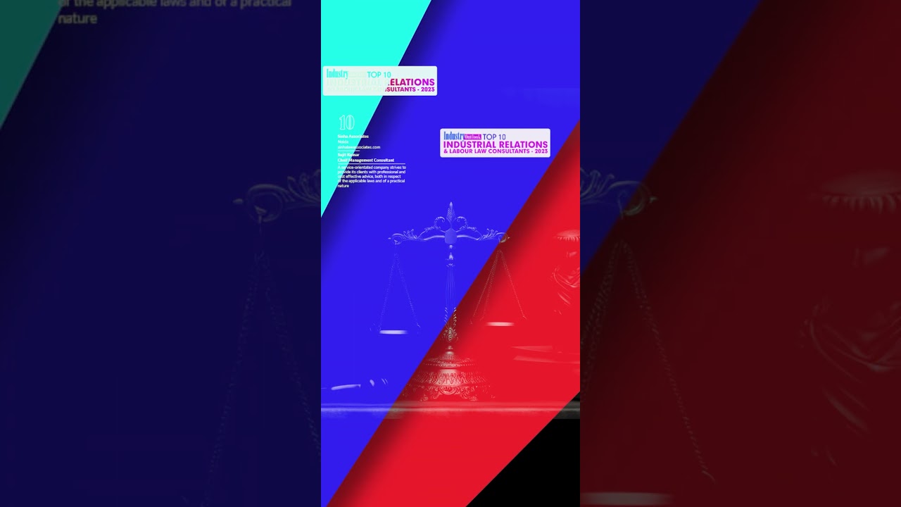 Industrial Relations & Labour Law Consultants - 2023