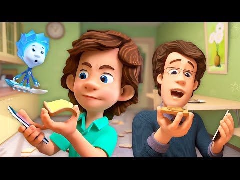 Tom's Buttered Bread Breakfast Spectacular! 🥪 | The Fixies | Animation for Kids - Kingdom Kids Zone, Little Learners - The Fixies