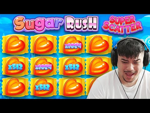 I Hit a INSANE CLUSTER on Sugar Rush Super Scatter?! ($500 SPINS)