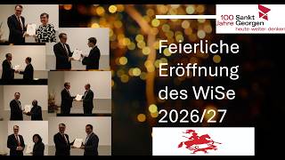 Feierliche Semestereröffnung 2026/27