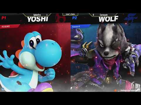 Tempo 38 - Corncycle (Wolf) Vs. Spikefire (Yoshi) - Loser's Semis - Smash Ultimate