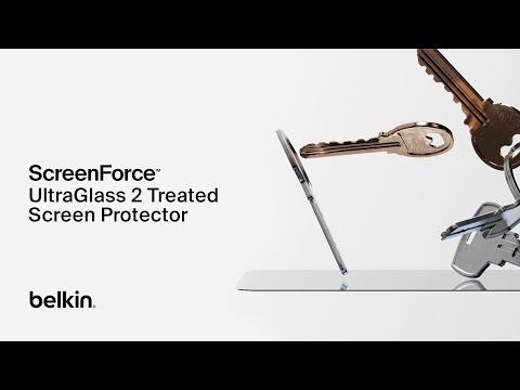 Belkin UltraGlass 2 Screen Protector for iPhone 15 Pro Max