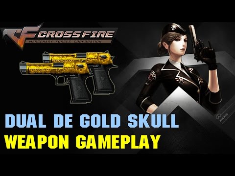 CrossFire VN - Dual Desert Eagle Gold Skull