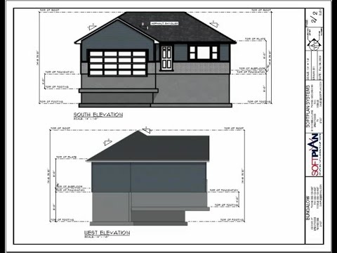 how to draw elevation 2d on softplan 2016 how to draw elevation 2d on softplan 2016