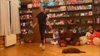 Alexandra Trusova / training session