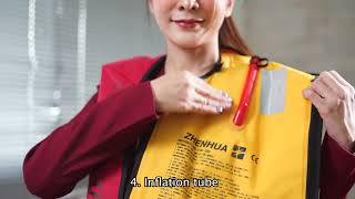 Inflatable life Jacket & AIS Mob demonstration [English]