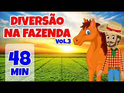 Diversão na Fazenda da Giramille Vol. 3 - Giramille 48 min | Desenho Animado Musical