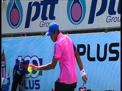phongsapak kerdlaphee vs pattanapong borisutpong 100 PLUS LTAT ITF JUNIOR 64 FINAL 4