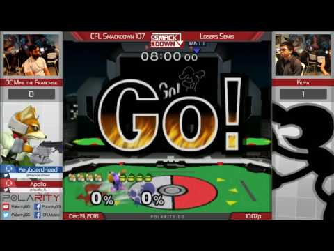 CFL Smackdown 107 Melee - OC Mike (Fox) vs Kuya (GnW) - Losers Semis
