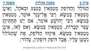 מסכת אהלות פרק ב משנה ד
