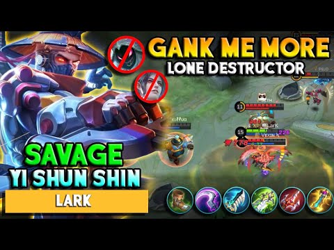 92% Win Rate Yi Sun-Shin! 22 Kills! Mobile Legends Top Global Yi Sun-Shin Savage Gameplay by Lark