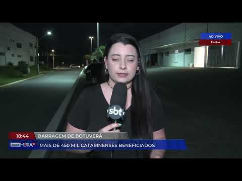 Mais de 450 mil catarinenses serão beneficiados com barragem em Botuverá | Cotidiano | Tá Na Hora SC