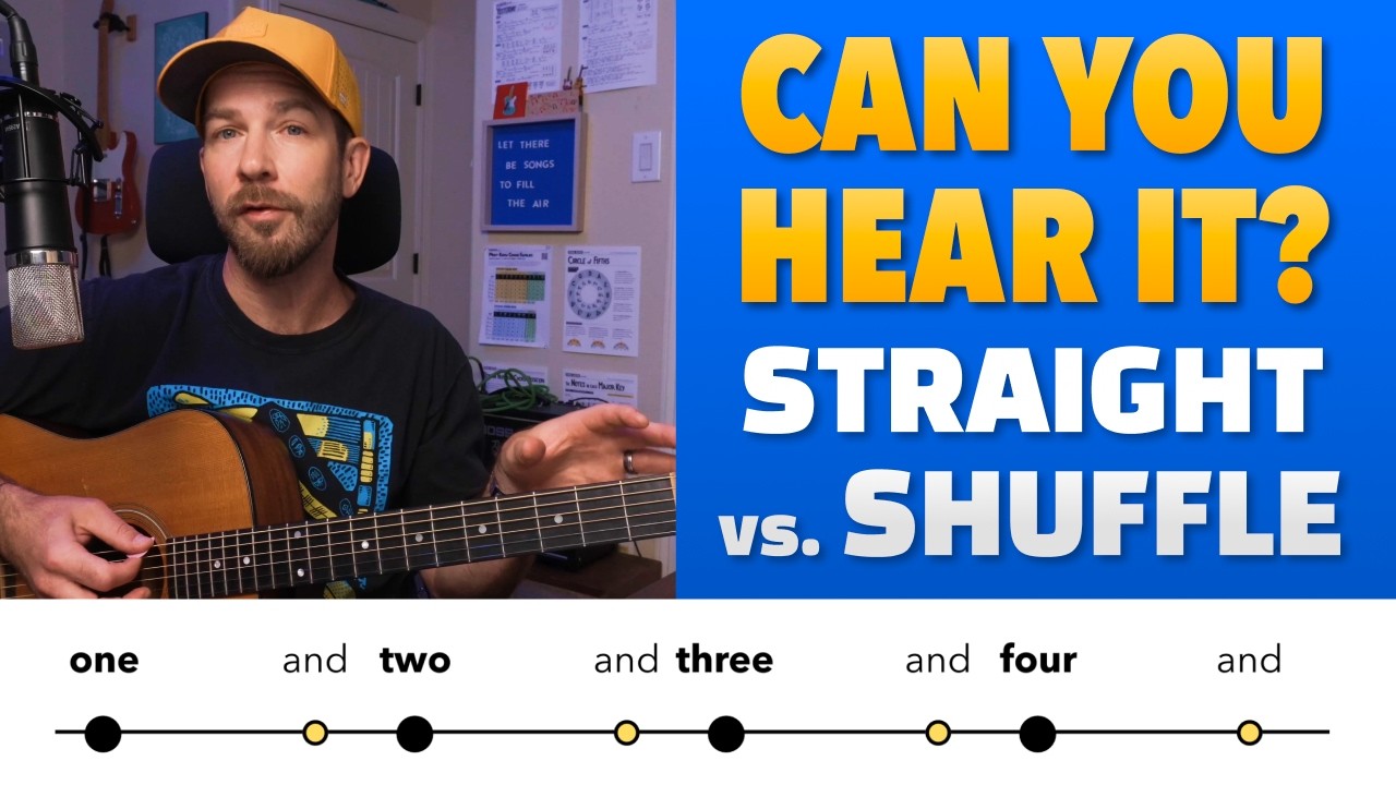 Video thumbnail for Hear the Difference: Straight vs. Shuffle Rhythm
