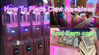 How To Start Placing your Own Claw Machines
