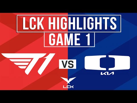 T1 vs DK Highlights Game 1 | LCK CUP 2026 | T1 vs Dplus Kia