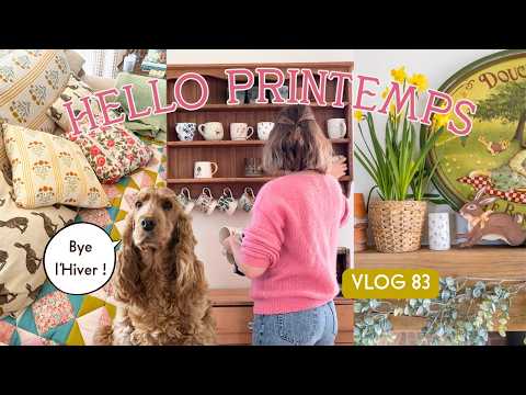 Ma maison avait besoin de ça (et moi aussi !) 🌸 changement de déco - VLOG 83