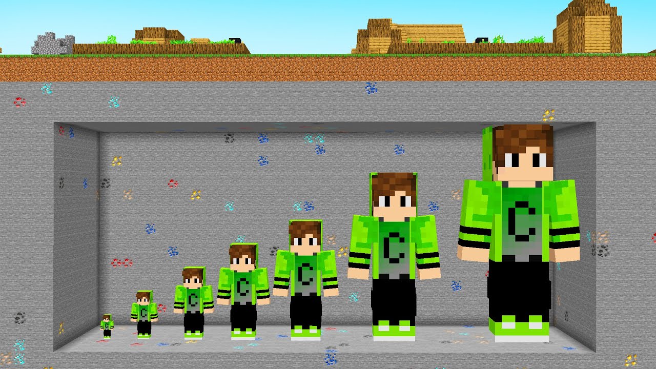 CADRES EVOLUI NO MINECRAFT!