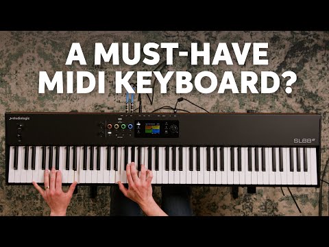 Studiologic SL88GT MK2 MIDI Keyboard Controller Demo with Jacob Dupre