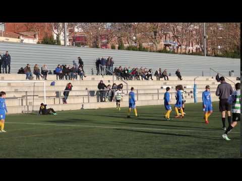 U.E.Sants Alevin "A" vs C.F. Sistrells - Gol Pol