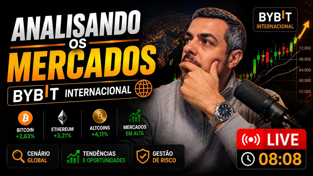 Bitcoin Agora: Bybit Internacional - Resumo Day TRADER - Analisando Mercados