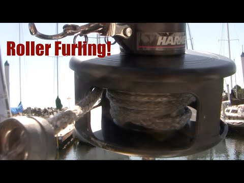 How to install/remove Harken roller furling on a sailboat