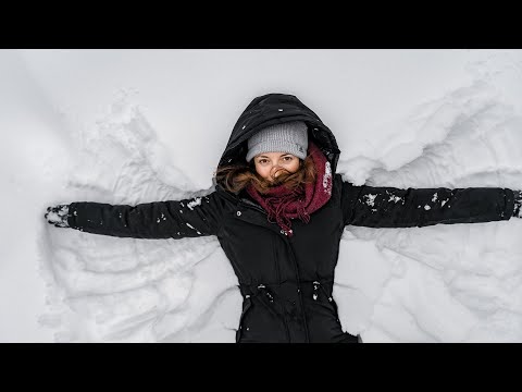 2 Hours Relaxing Snowfall Beautiful Falling Snow