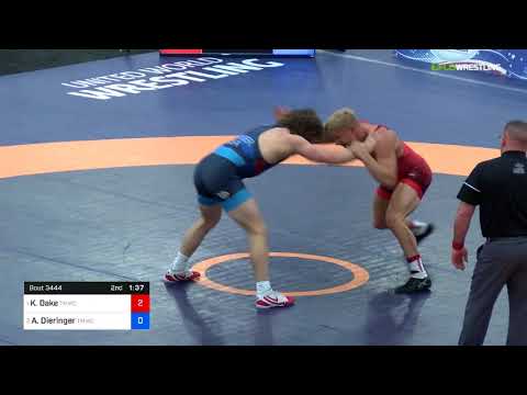 2018 Marine Corps US Open/Senior Men's Freestyle 79 Finals - Kyle Dake (TMWC) Vs. Alex Dieringer (