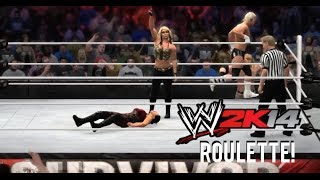 WWE 2K14 Roulette Episode 1: Mixed Tag Team Match