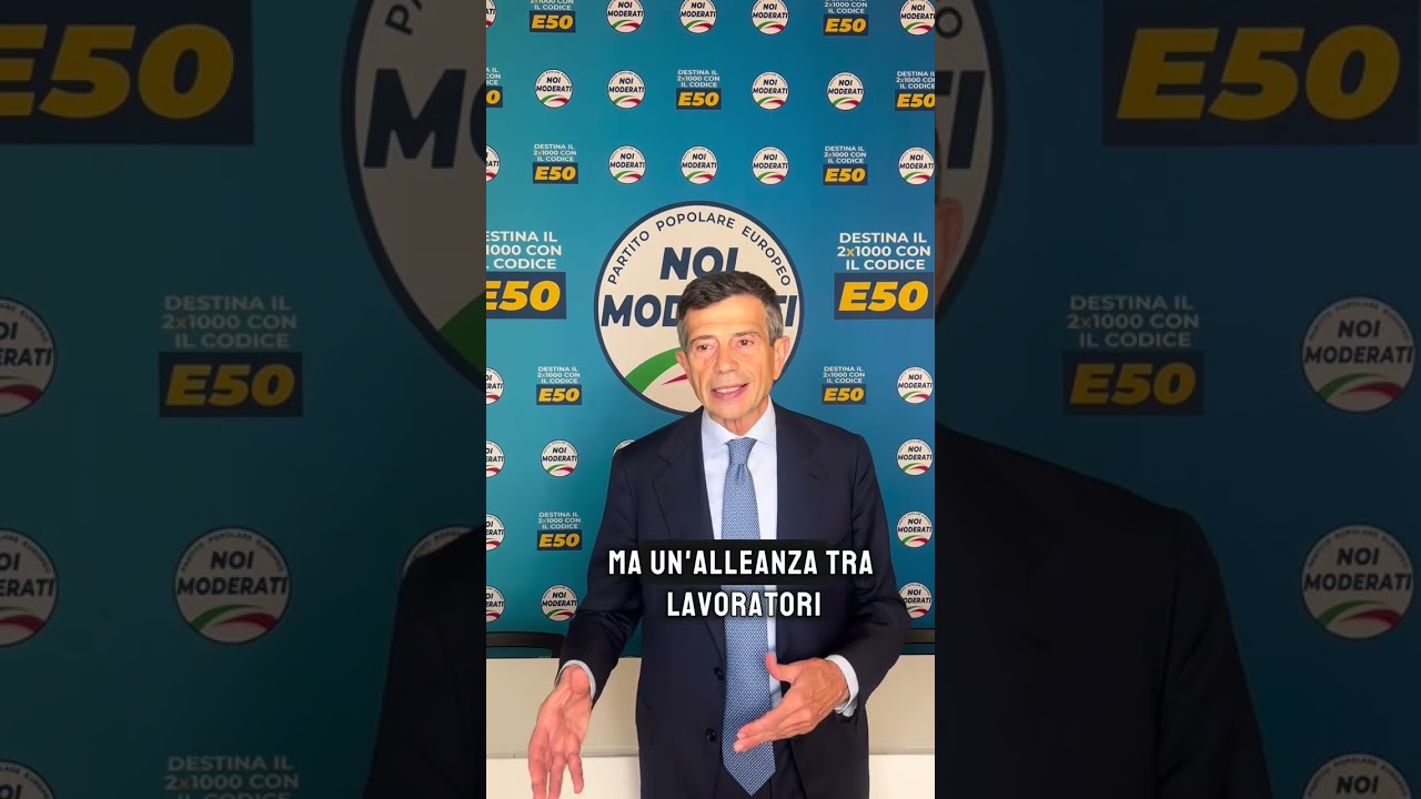 MAURIZIO LUPI: "NELLA LEGGE DI BILANCIO NOI MODERATI METTE AL CENTRO IL LAVORO, LA FAMIGLIA, SCUOLA"