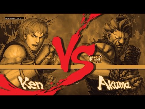 its showtime 1P (Ken) vs BlackCats28 (Akuma) USF4 ranked match