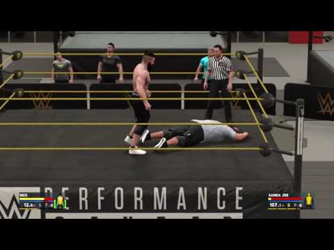 WWE 2K17 MyCareer gameplay