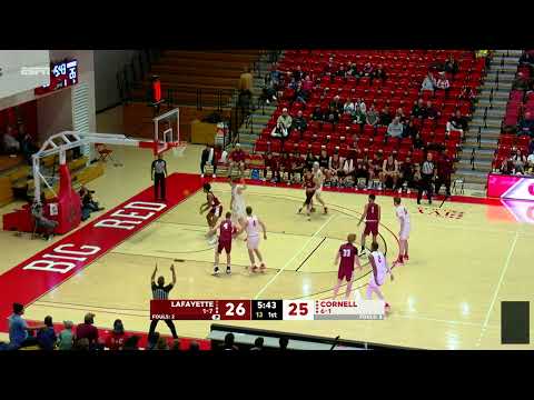 Highlights: Cornell Men's Basketball vs Lafayette - 12/4/2022